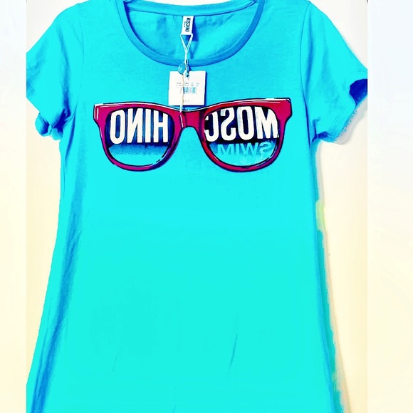 Moschino turquoise sunglasses summer dress authentic - Picture 11 of 12